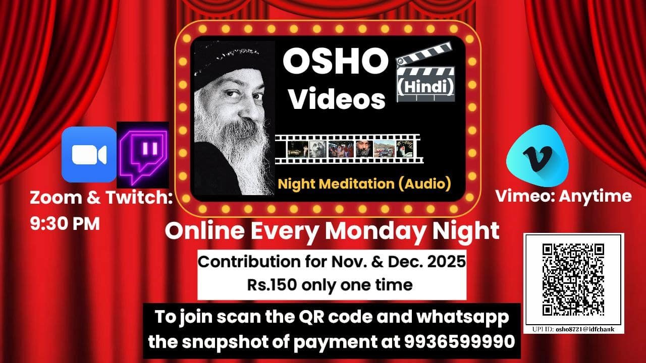 4. Osho Video Ad flyer